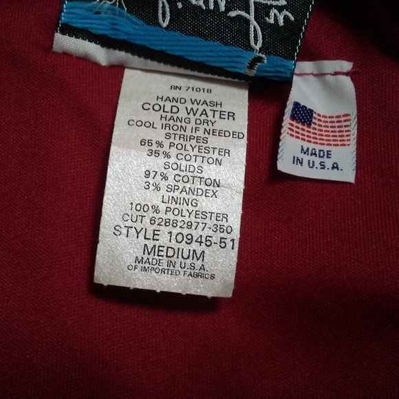 Livy Lu OU Halter Dress Crimson and Cream Medium - Picture 8 of 8